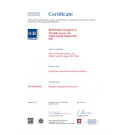 Certificate SQS